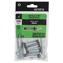 CHEV. ACIER D12X50/4 + PITONS -M2X